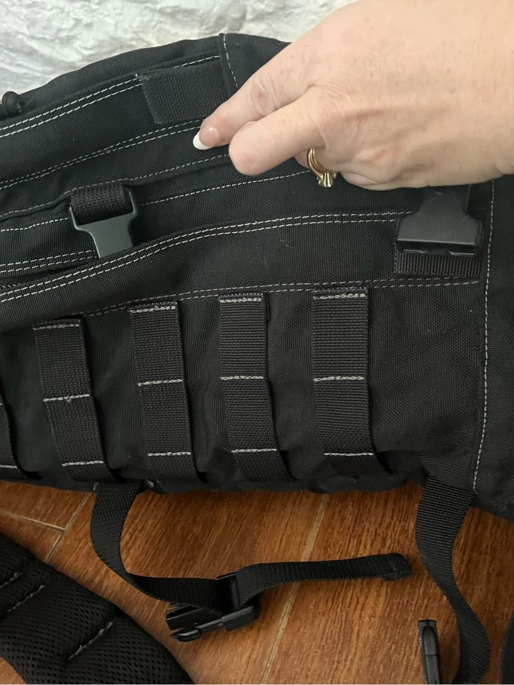 Maxpedition Tactical Backpack Black Large Heavy Duty Hiking Bag Rucksack
